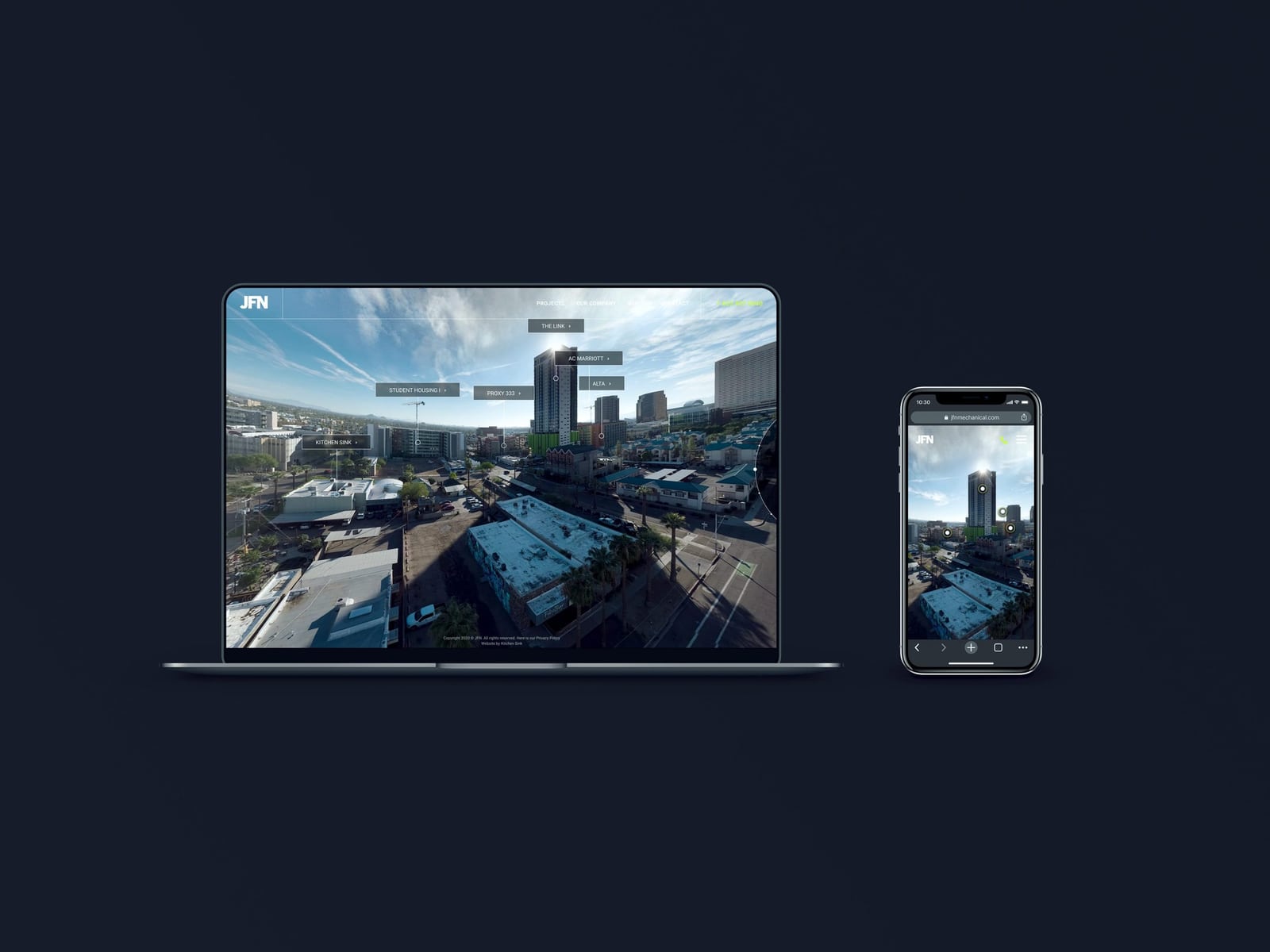 JFN Mechanical project imagery